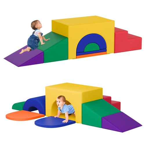 Soft foam climbing blocks set - soft,