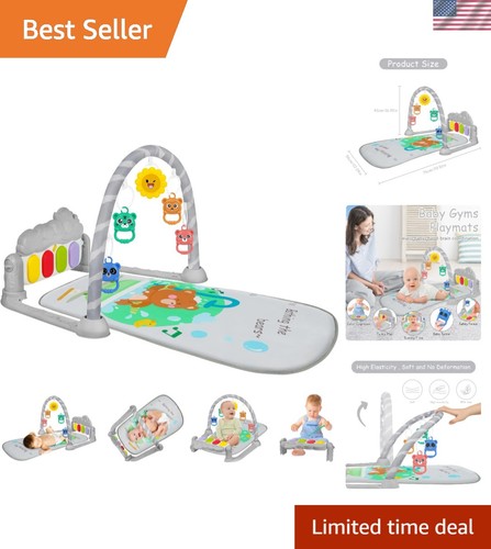Breathable baby play mat with - baby,