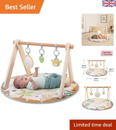 Stylish wooden baby play - stylish, mat