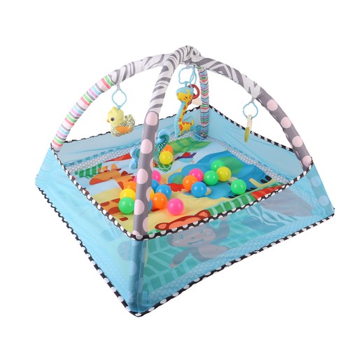 Blue baby play mat - baby,