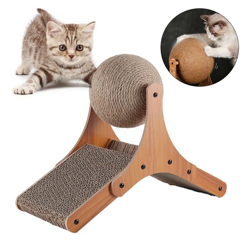 Cat scratching board - cat,